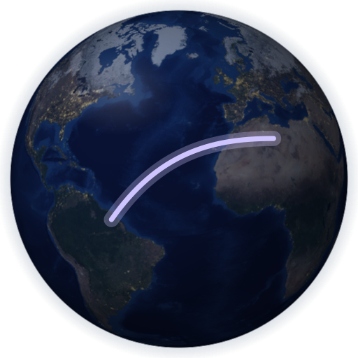 Midnight globe